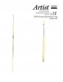 KCK BRISTLE FLAT LONG HANDLE BRUSH - BR 679F #1